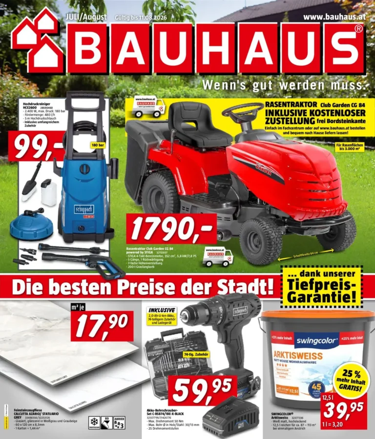 Bauhaus Flugblatt ab 22.07.2026