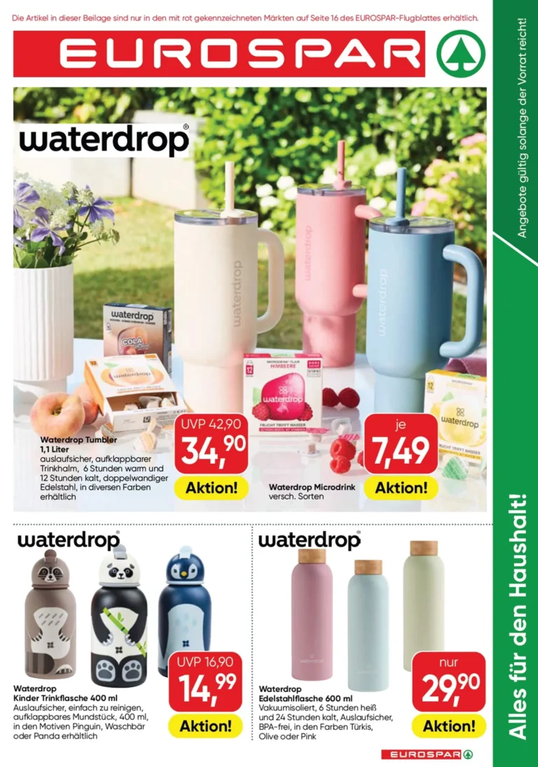Eurospar Flugblatt ab 16.07.2026