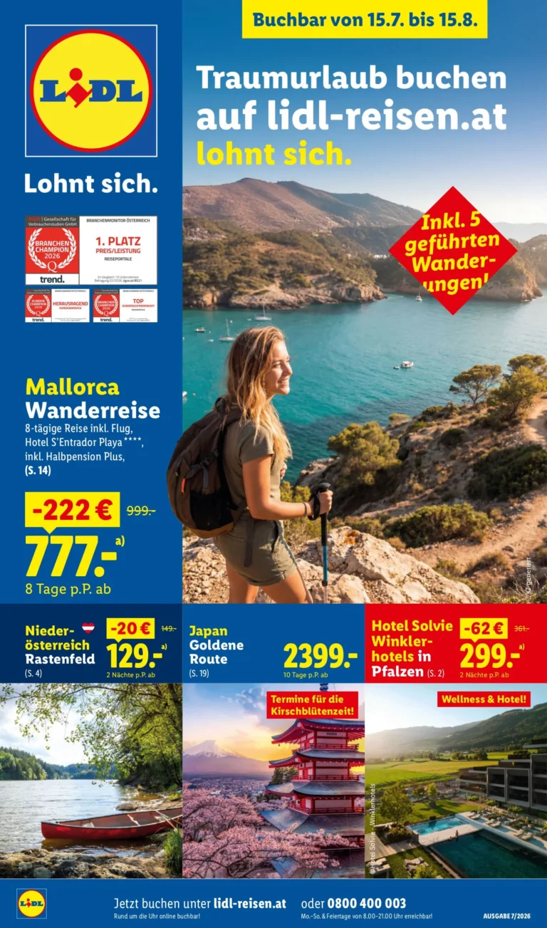 Lidl Flugblatt ab 15.07.2026