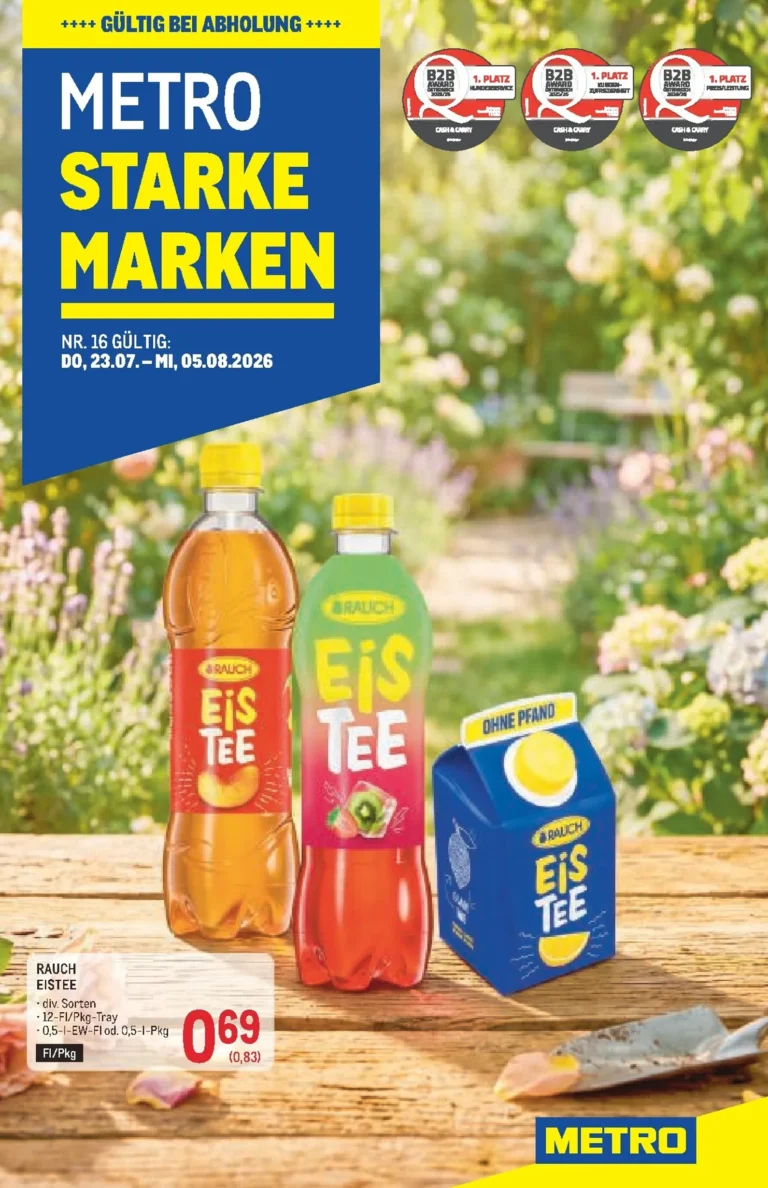 Metro Flugblatt ab 23.07.2026