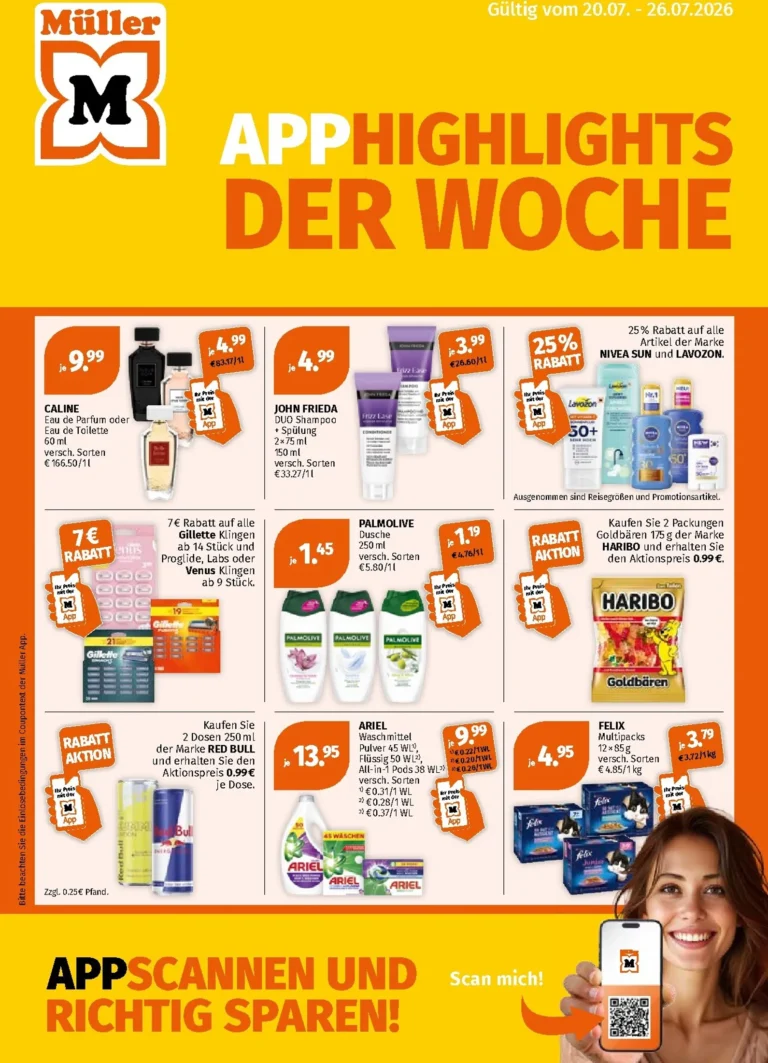 Müller Flugblatt ab 20.07.2026