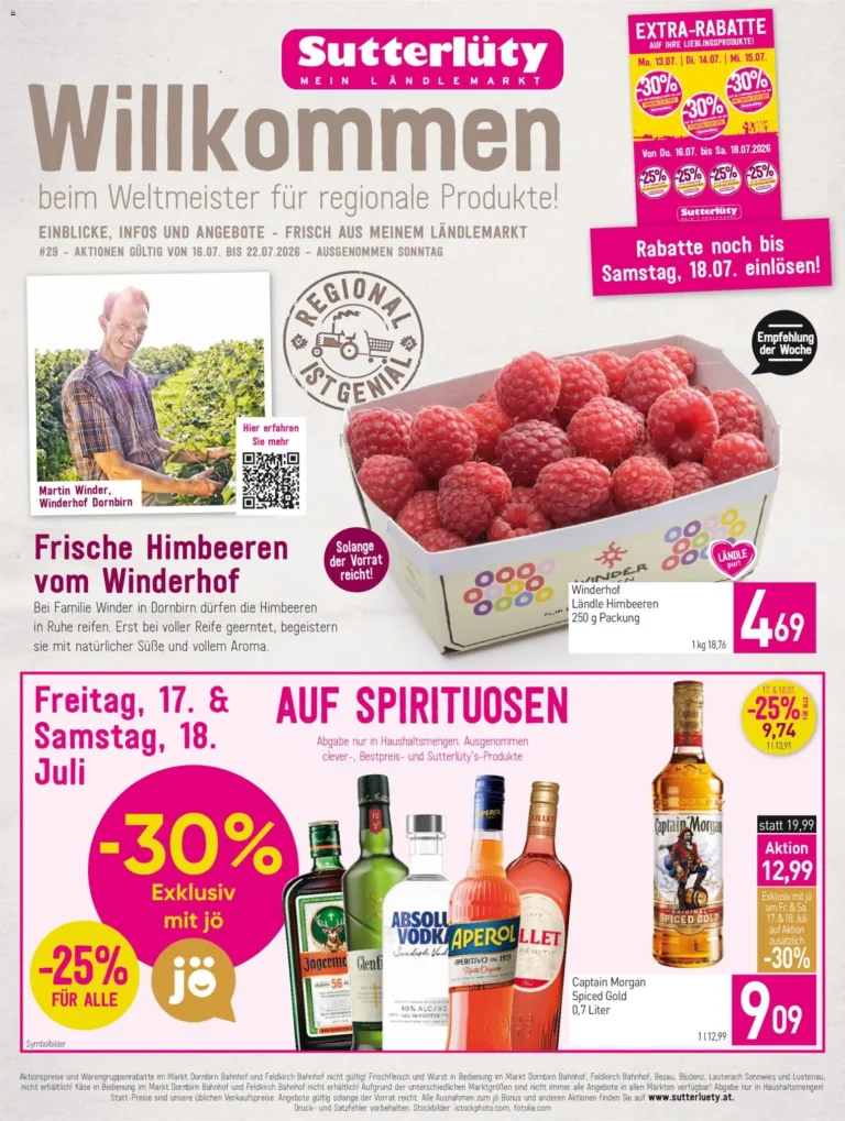 Sutterlüty Flugblatt ab 16.07.2026