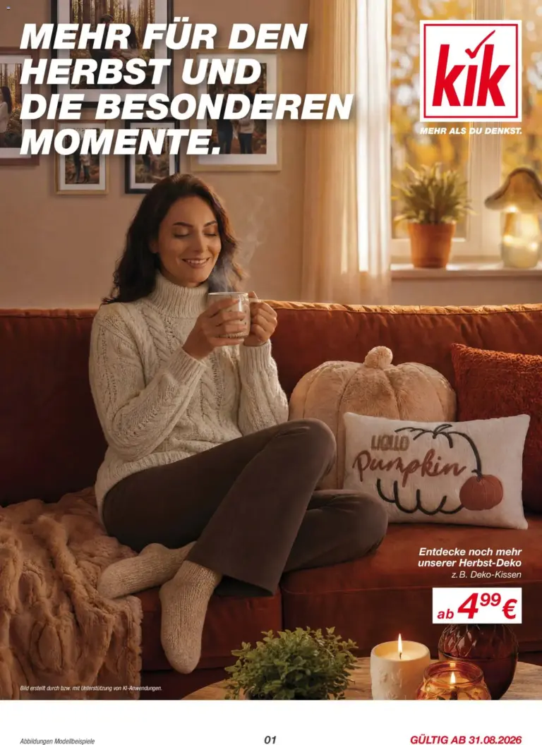 Kik Flugblatt ab 31.08.2026