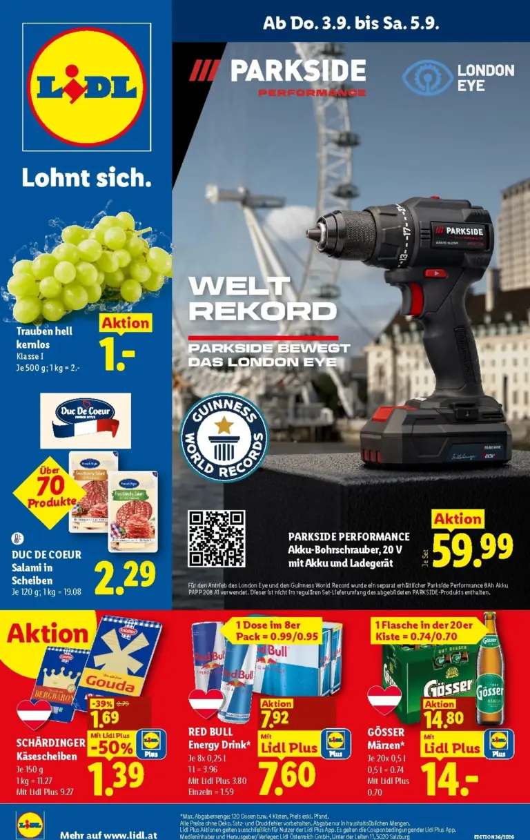 Lidl Flugblatt ab 03.09.2026