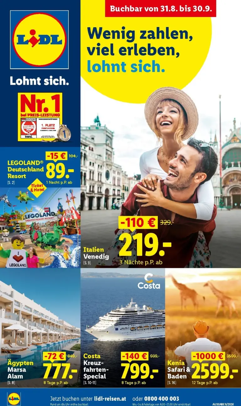 Lidl Flugblatt ab 31.08.2026
