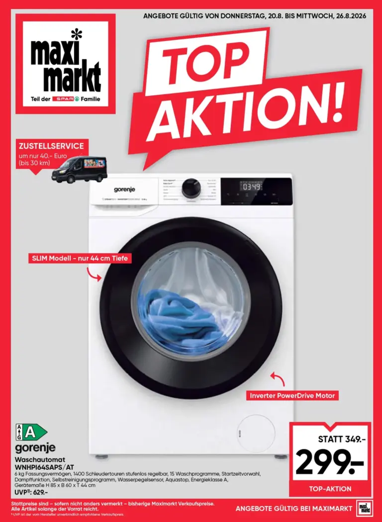Maximarkt Flugblatt ab 20.08.2026
