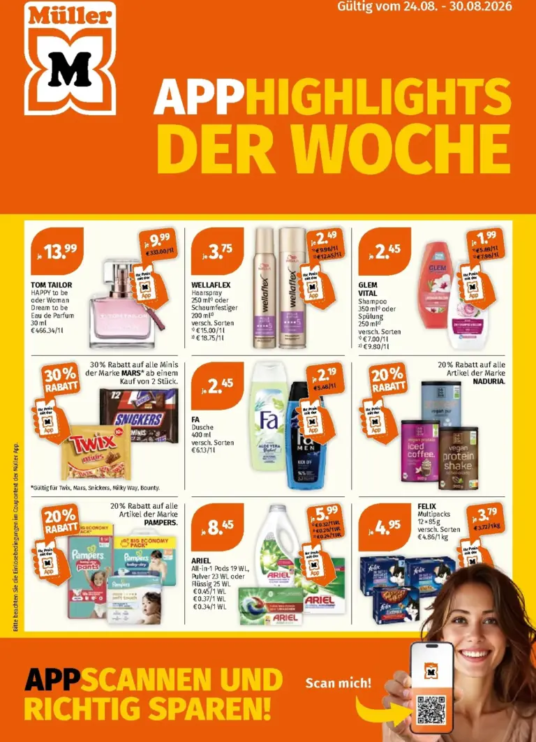 Müller Flugblatt ab 24.08.2026