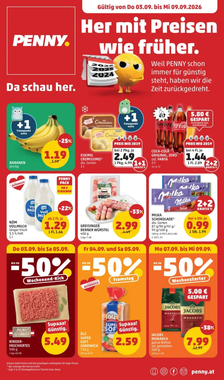 Penny Markt Flugblatt ab 03.09.2026