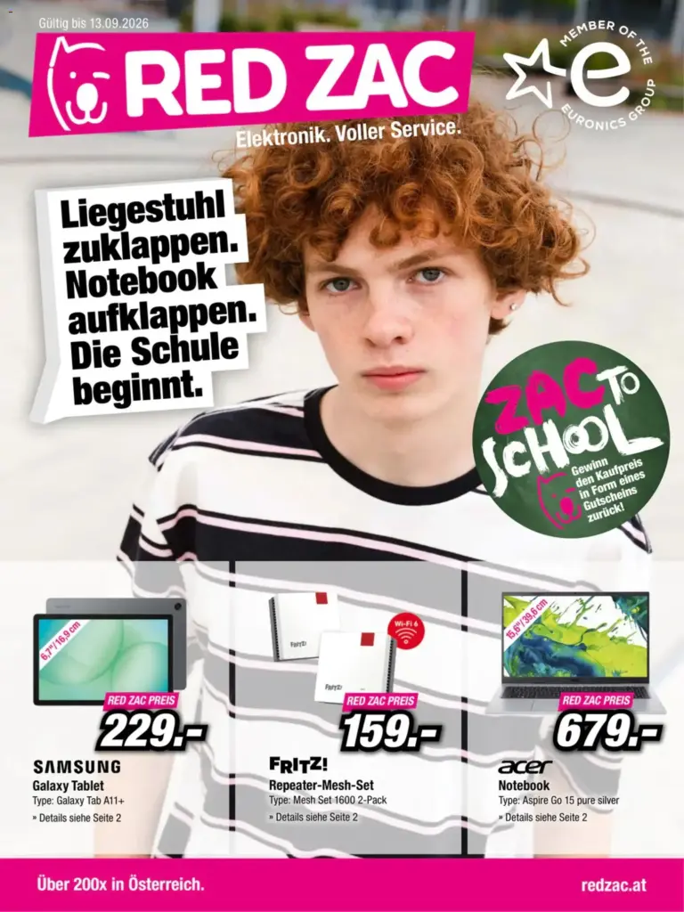 RED ZAC Flugblatt ab 27.08.2026