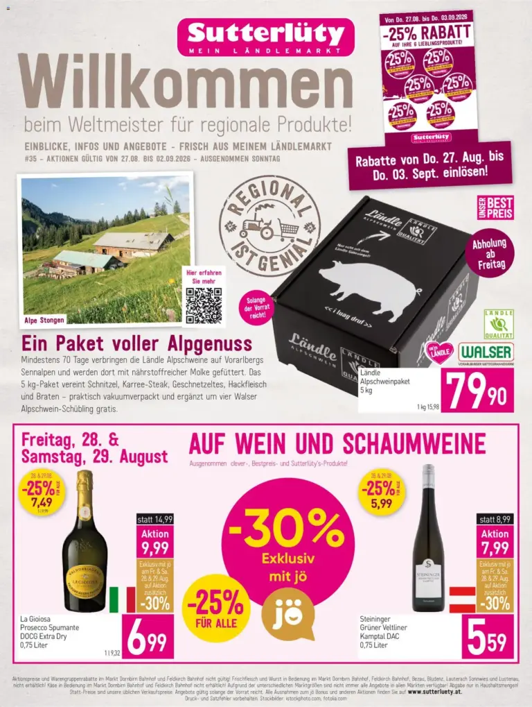 Sutterlüty Flugblatt ab 27.08.2026