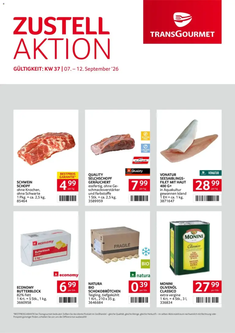 Transgourmet Flugblatt ab 07.09.2026