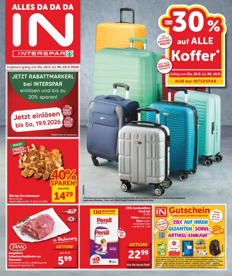Interspar Flugblatt ab 10.09.2026