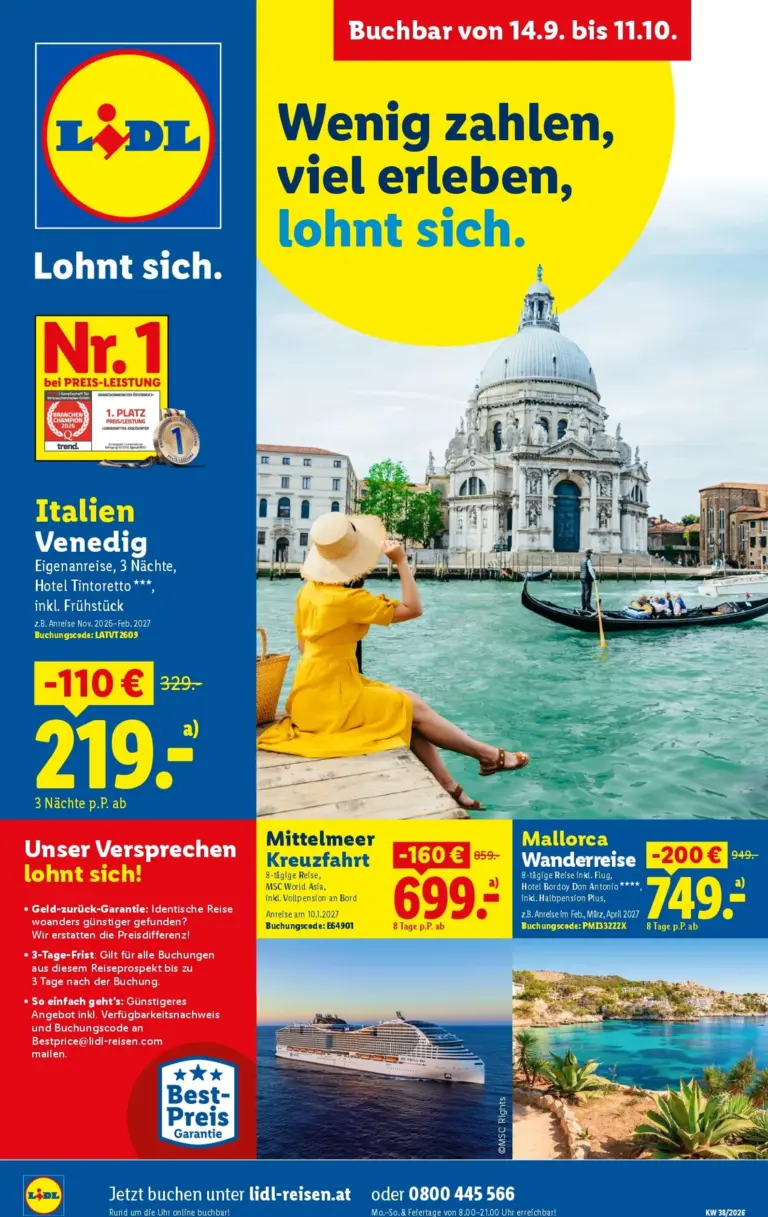 Lidl Flugblatt ab 14.09.2026