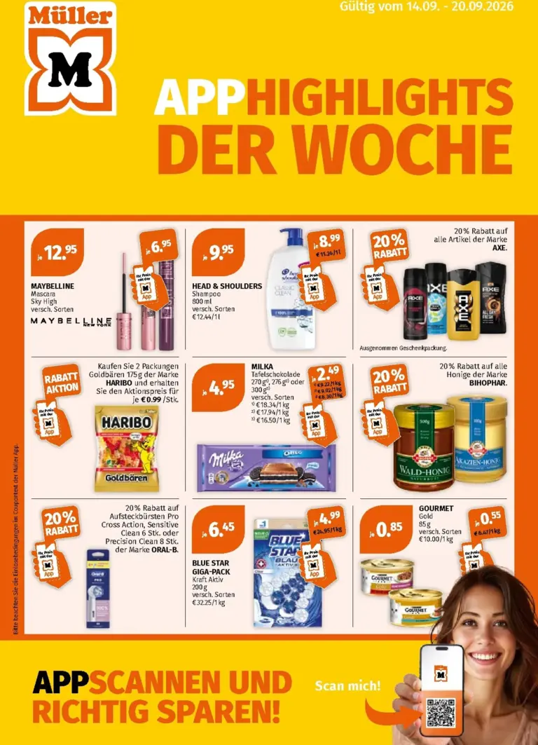 Müller Flugblatt ab 14.09.2026