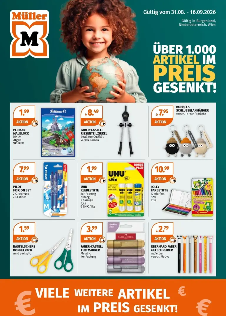 Müller Flugblatt ab 31.08.2026