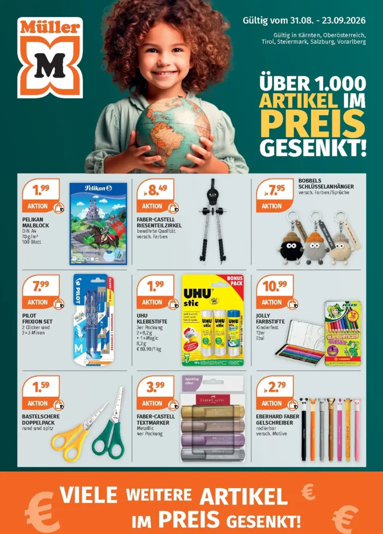 Müller Flugblatt ab 31.08.2026
