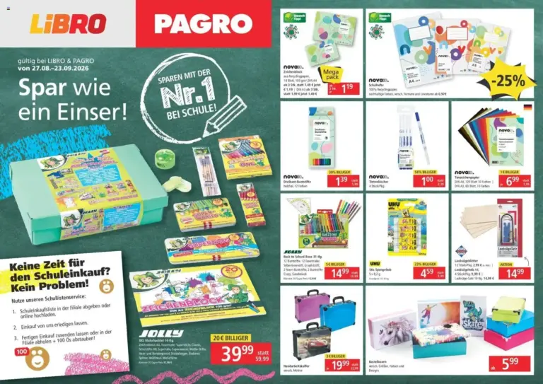Pagro-Diskont Flugblatt ab 27.08.2026
