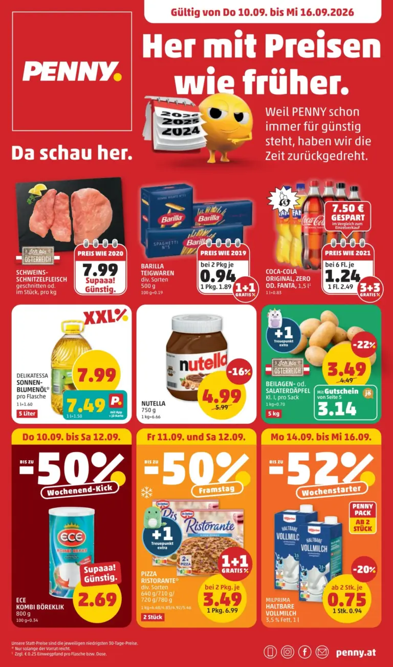 Penny Markt Flugblatt ab 10.09.2026