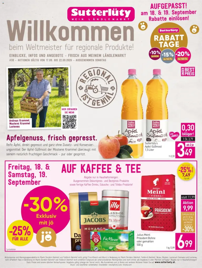 Sutterlüty Flugblatt ab 17.09.2026