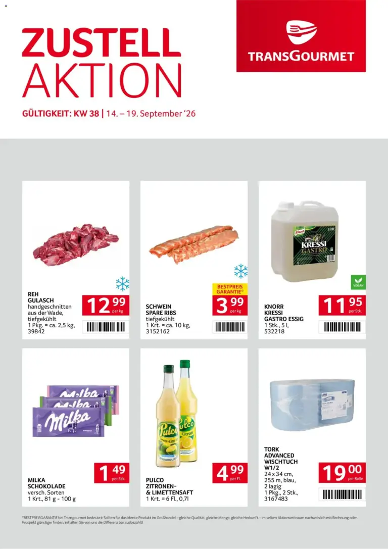 Transgourmet Flugblatt ab 14.09.2026