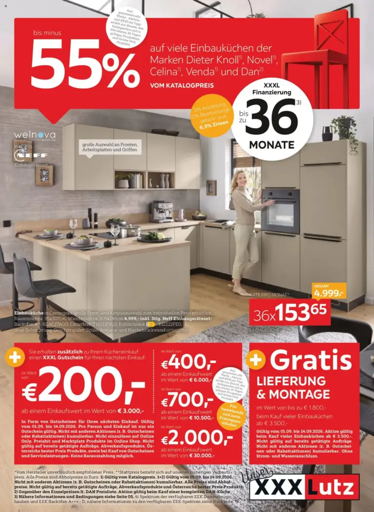 XXXLutz Flugblatt ab 01.09.2026