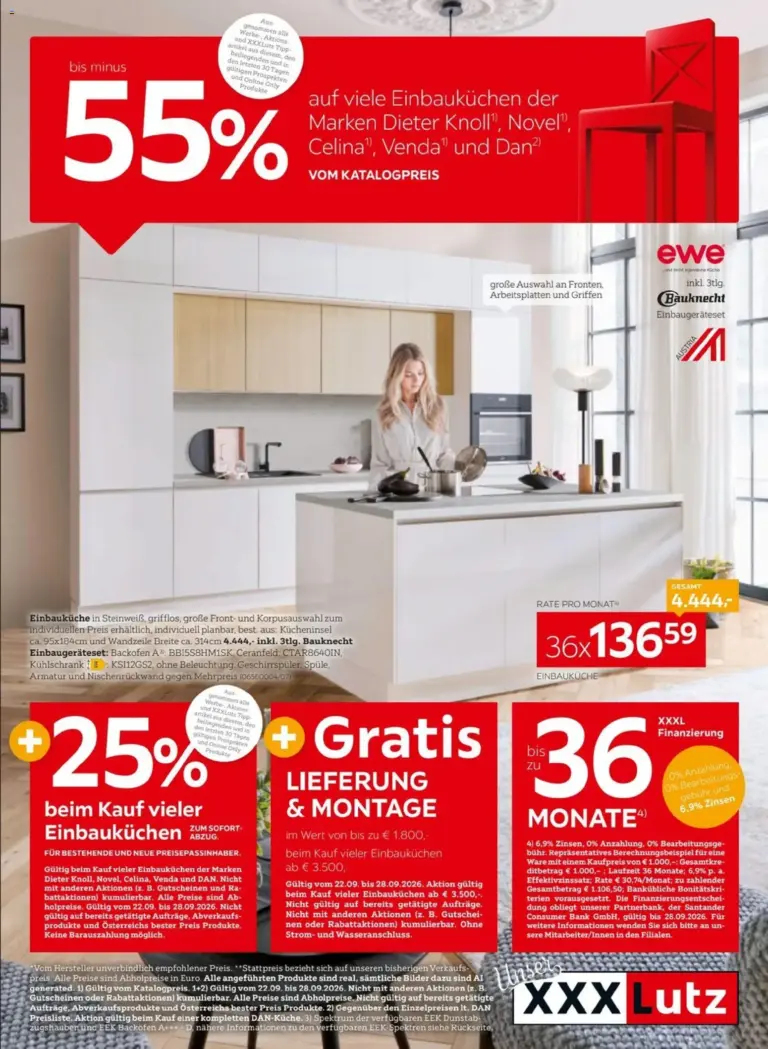 XXXLutz Flugblatt ab 22.09.2026